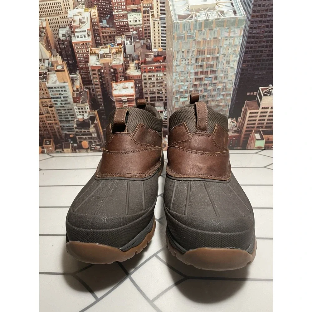 L.L. Bean Men's Storm Chaser Boots Size 13 W Leather Uppers-Slip on-#507173